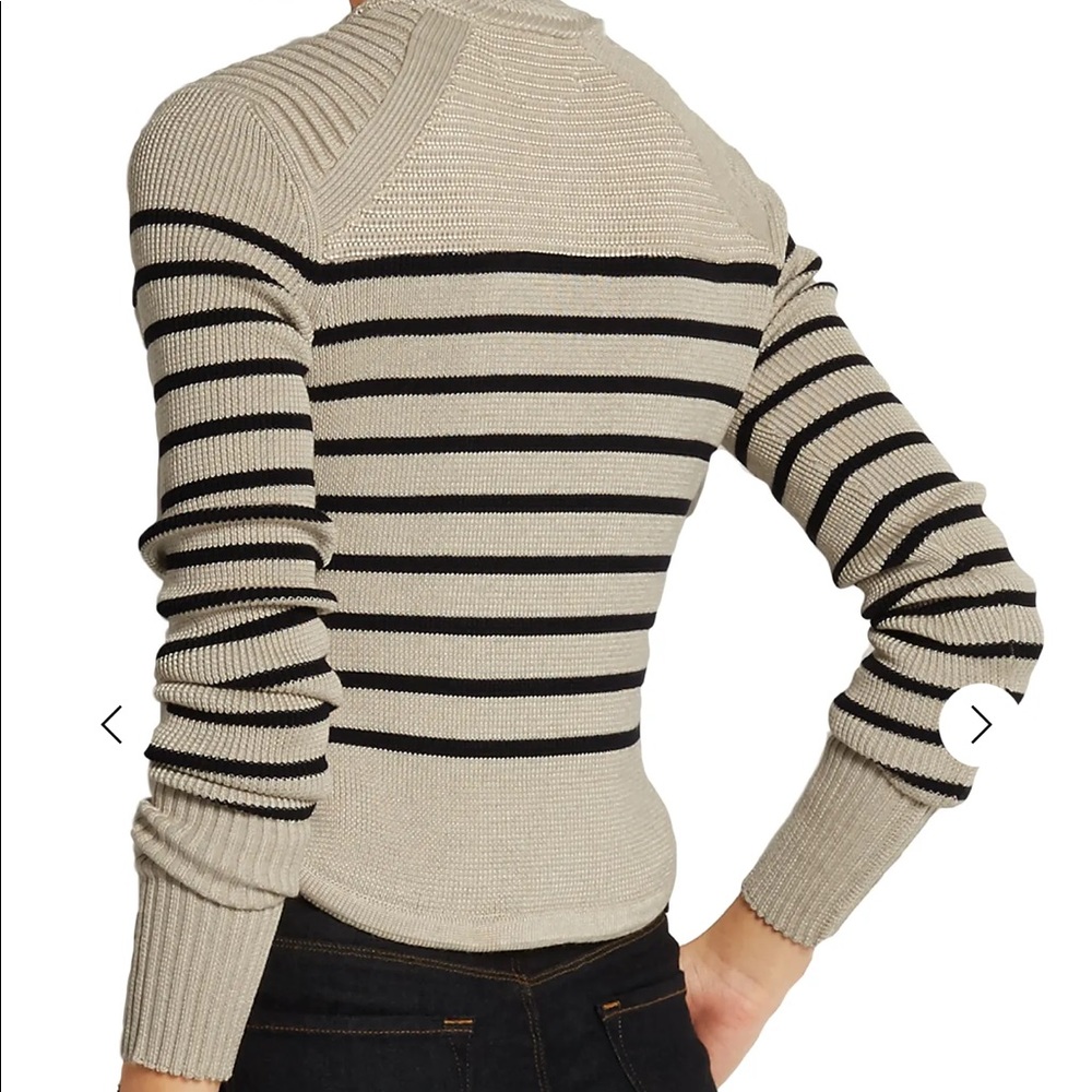 Isabel Marant Hatfield Merino Wool Sweater Tan 44 - Picture 11 of 16
